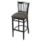 Holland Bar Stool Co 30" Bar Stool, Black Finish, Graph Chalice Seat 312030Blk019 - alternate 1